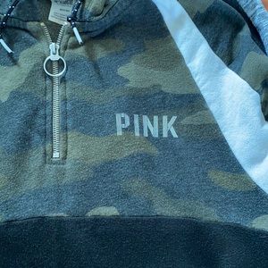 Pink camo hoodie